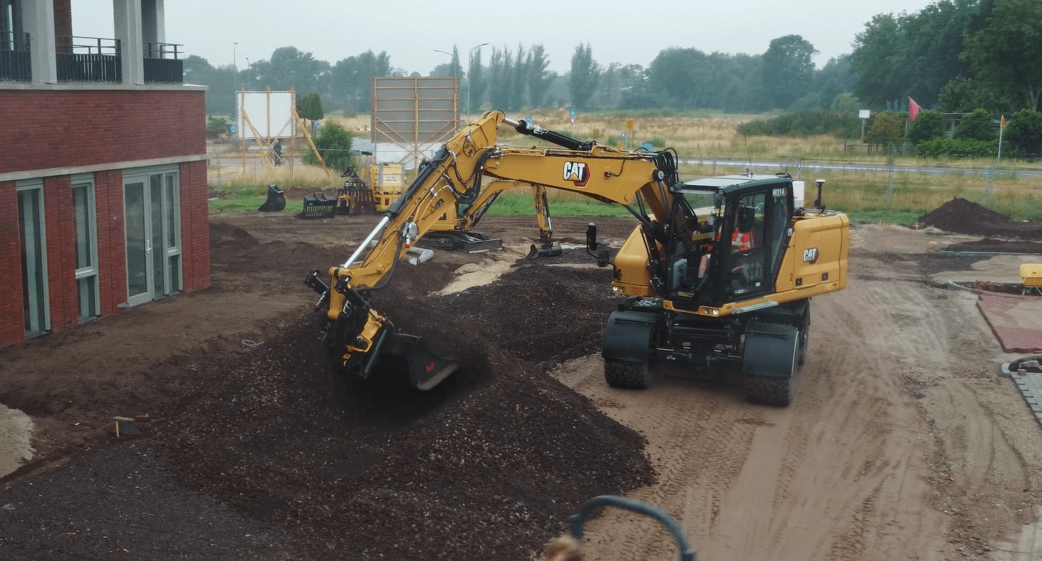 Duurzame infrastructuur en groenvoorzieningen bij Het Voorthuis Grondwerk Focus